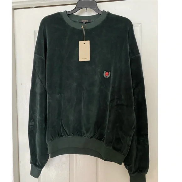 Yeezy | Sweaters | New Yeezy Velour Crewneck Calabasas